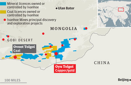 Mongolia mines