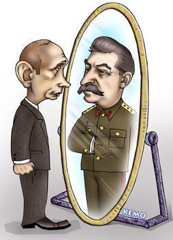 putin-stalin