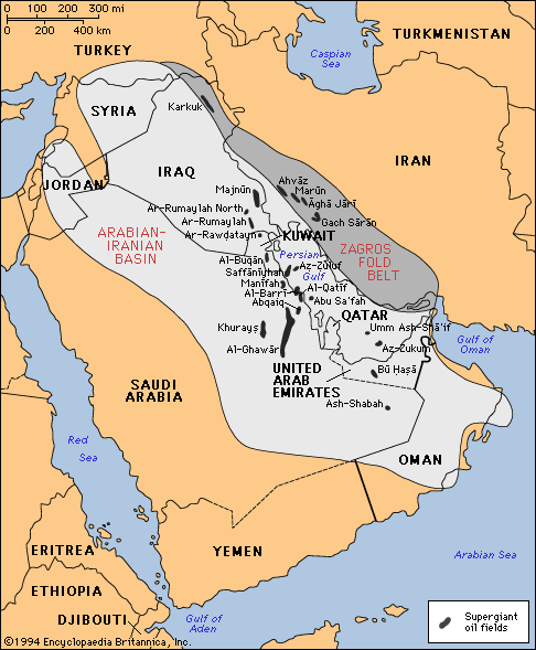 نفت و خاور میانه